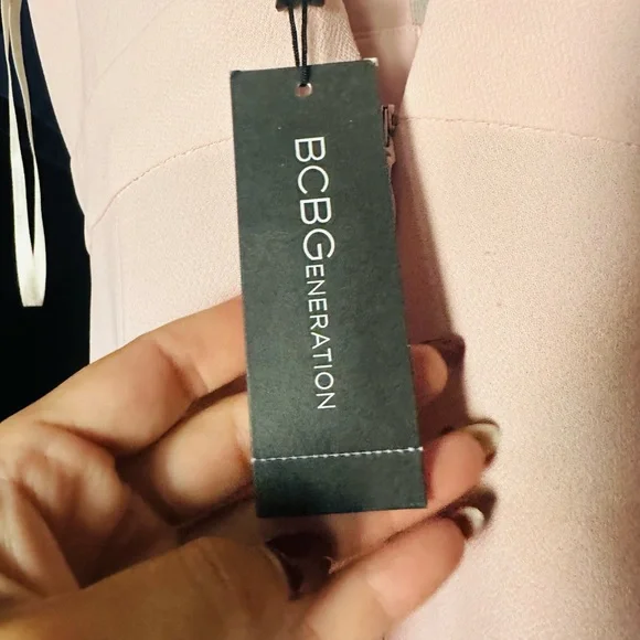 BCBGeneration Blush Backless Dress - Picture 7 of 7